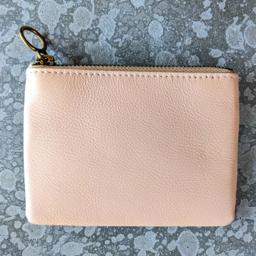 Madewell Leather Mini Pouch Wallet New with Tags